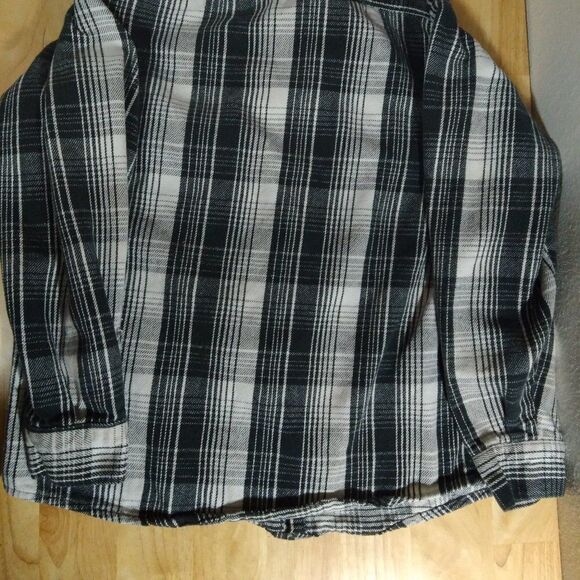 Vintage Five Brother Plaid Flannel Button Down Shirt - Picture 11 of 11